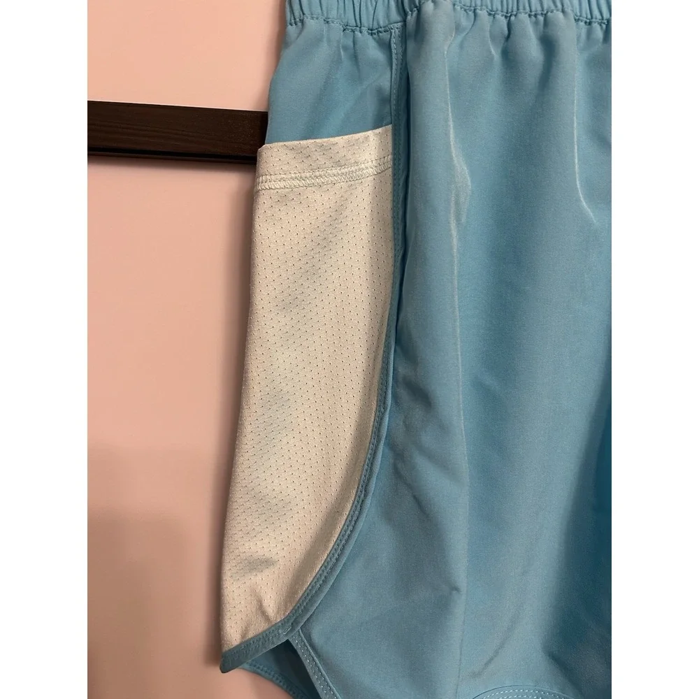 Lands End Girls XL 14/16 Blue Athletic Side‎ Pocket Active Shorts
